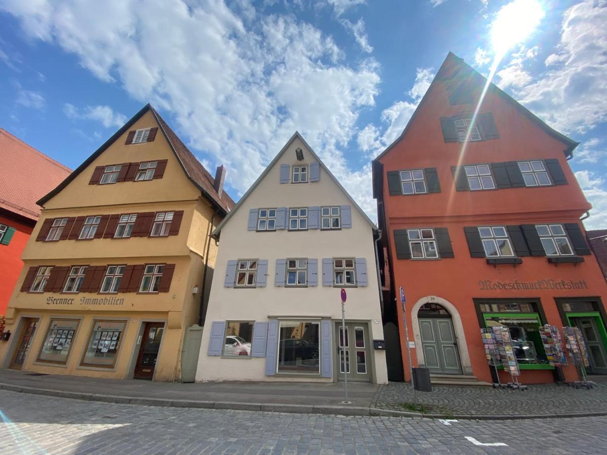 Tolle Wohnung im Herzen der Altstadt Dinkelsbühls Exterior foto